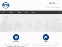 Tablet Screenshot of parkli.com